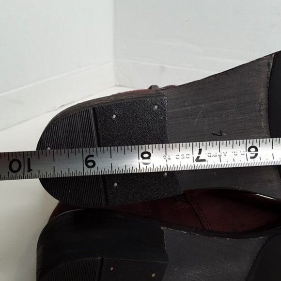 Seychelles Women's Ankle Boot size 7M Maroon Leather - Picture 8 of 11